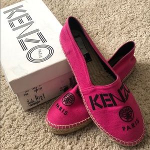 FUSCHIA KENZO ESPADRILLES